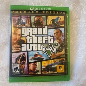 Grand Theft Auto V Premium Online Edition - Microsoft Xbox One. Not tested.